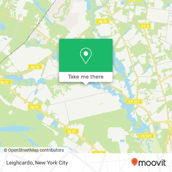 Leighcardo, 1424 Amsterdam Ave map