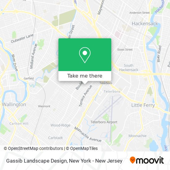 Gassib Landscape Design map