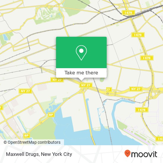 Maxwell Drugs map