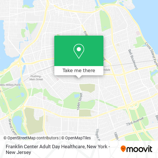 Mapa de Franklin Center Adult Day Healthcare