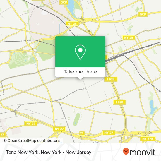 Mapa de Tena New York