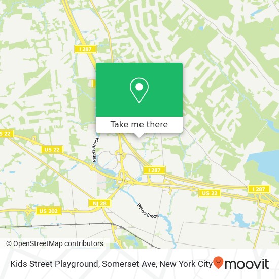 Mapa de Kids Street Playground, Somerset Ave
