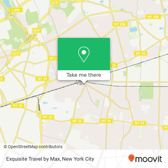 Mapa de Exquisite Travel by Max