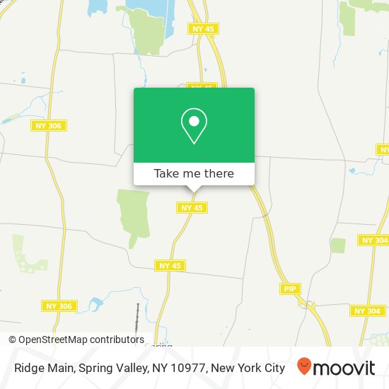 Ridge Main, Spring Valley, NY 10977 map
