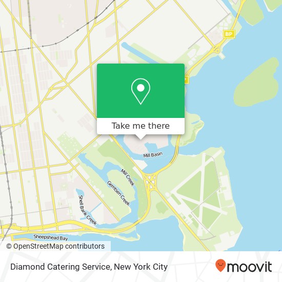 Diamond Catering Service map