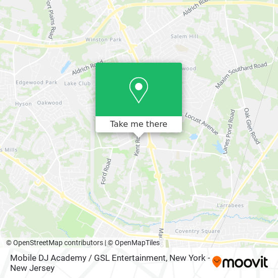 Mobile DJ Academy / GSL Entertainment map