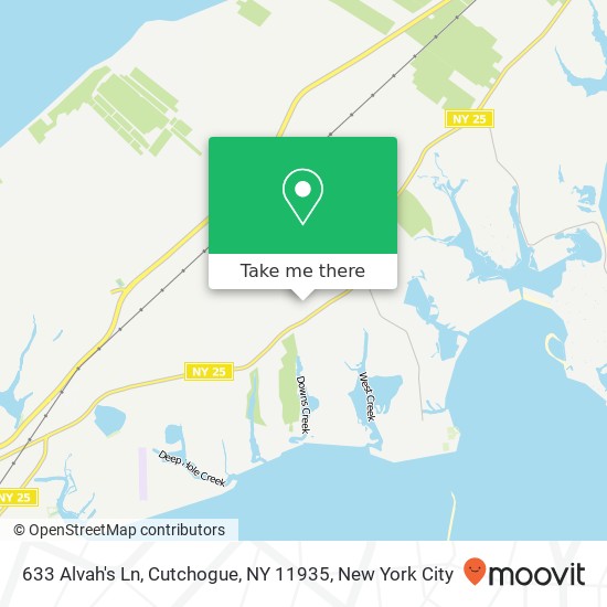 633 Alvah's Ln, Cutchogue, NY 11935 map