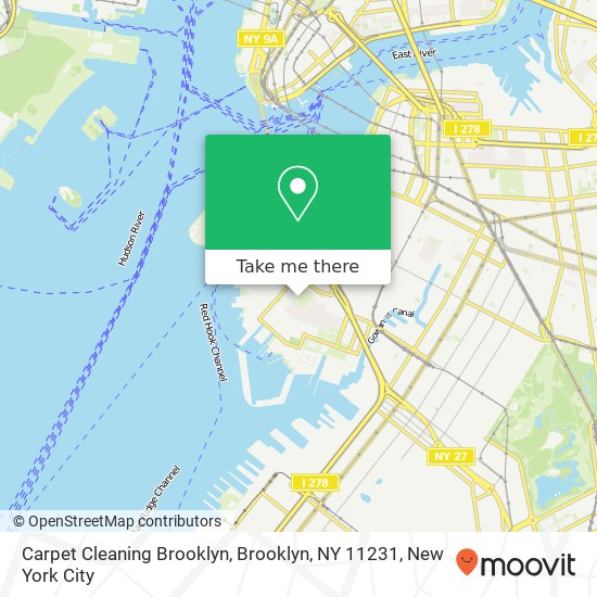 Mapa de Carpet Cleaning Brooklyn, Brooklyn, NY 11231