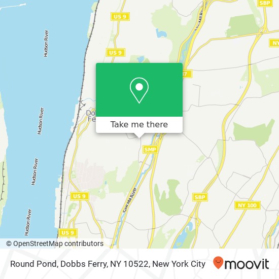 Mapa de Round Pond, Dobbs Ferry, NY 10522