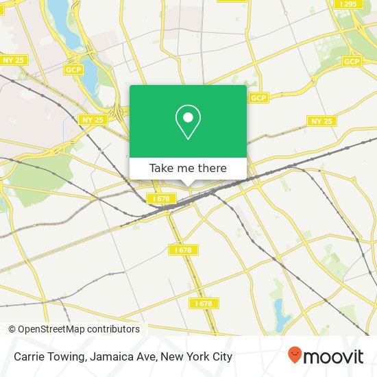 Mapa de Carrie Towing, Jamaica Ave