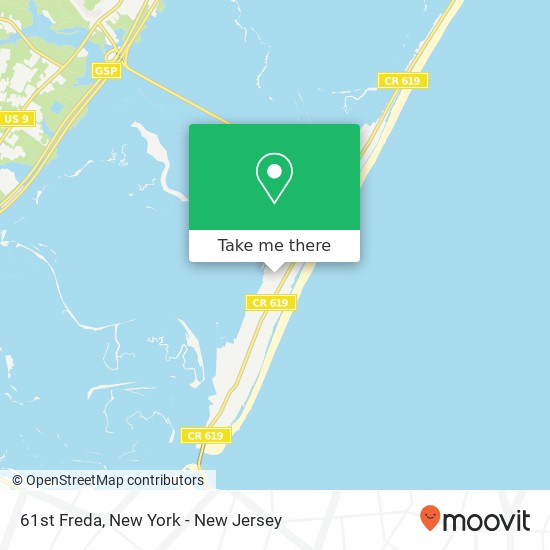 61st Freda, Sea Isle City, NJ 08243 map