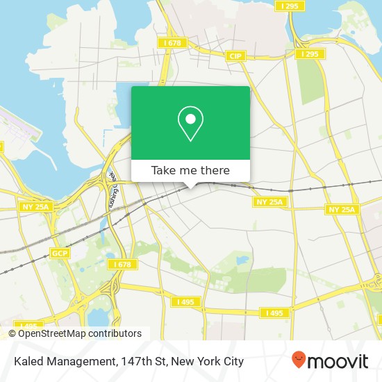 Kaled Management, 147th St map