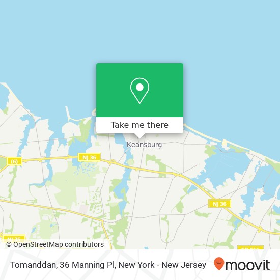 Tomanddan, 36 Manning Pl map