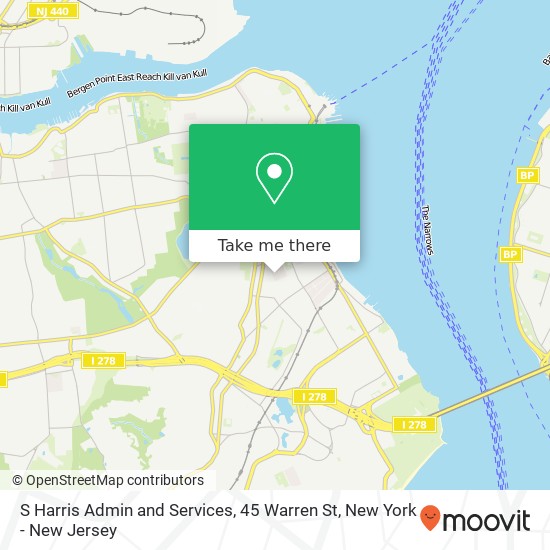 Mapa de S Harris Admin and Services, 45 Warren St