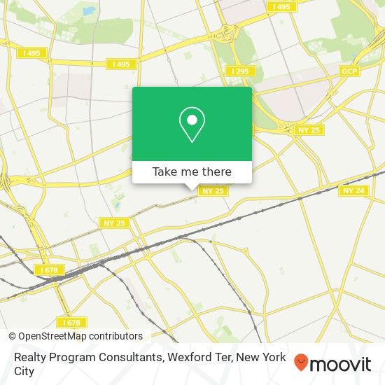 Realty Program Consultants, Wexford Ter map