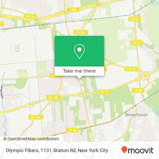 Olympic Fibers, 1131 Station Rd map