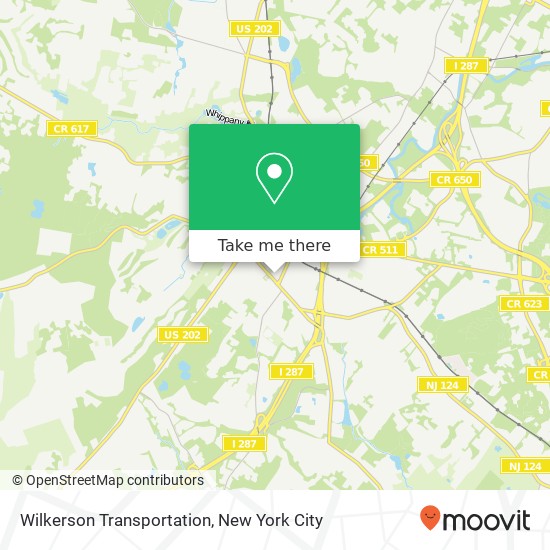 Mapa de Wilkerson Transportation