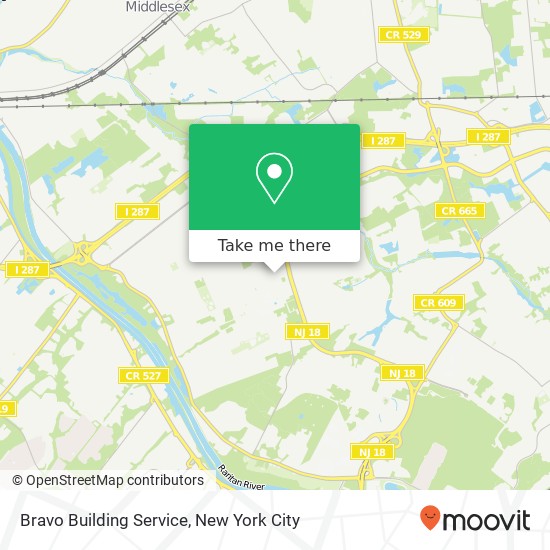 Mapa de Bravo Building Service, 4 Skiles Ave