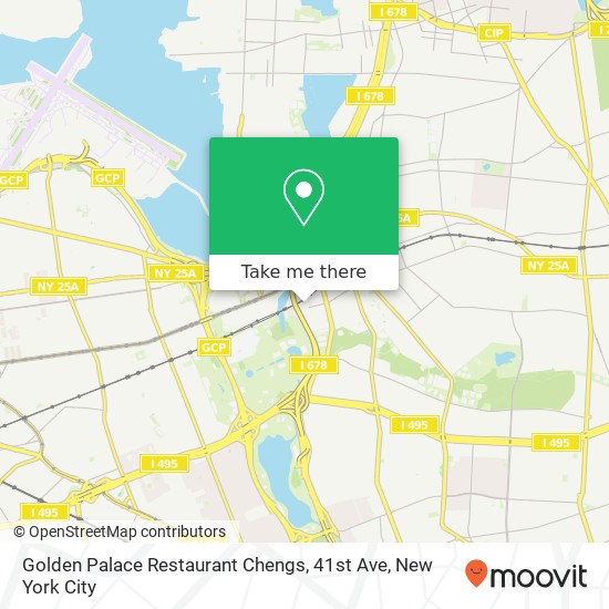 Mapa de Golden Palace Restaurant Chengs, 41st Ave