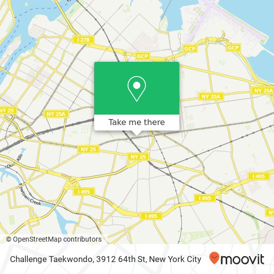 Challenge Taekwondo, 3912 64th St map