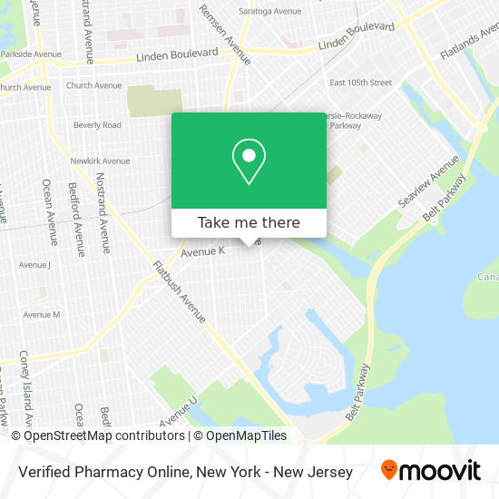 Mapa de Verified Pharmacy Online