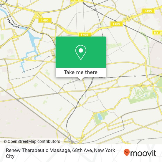 Renew Therapeutic Massage, 68th Ave map