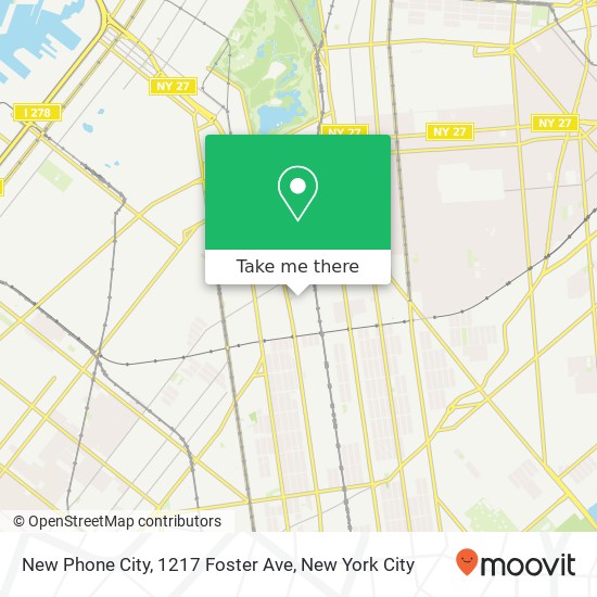 New Phone City, 1217 Foster Ave map