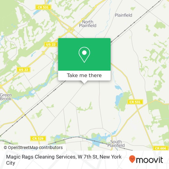 Magic Rags Cleaning Services, W 7th St map