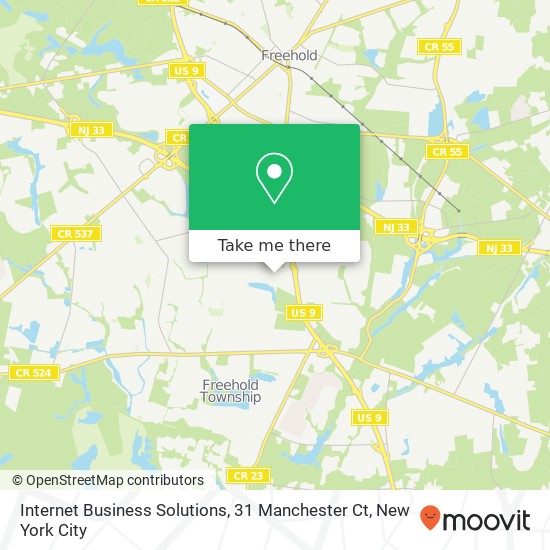 Internet Business Solutions, 31 Manchester Ct map