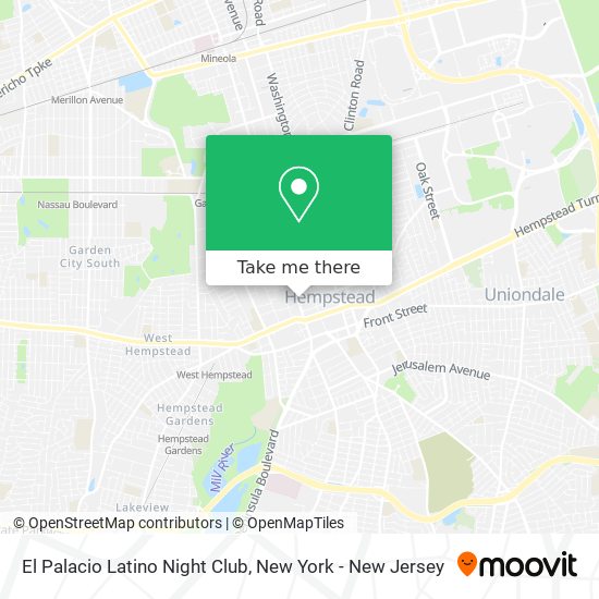 El Palacio Latino Night Club map