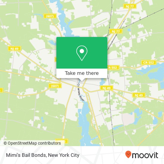 Mimi's Bail Bonds map