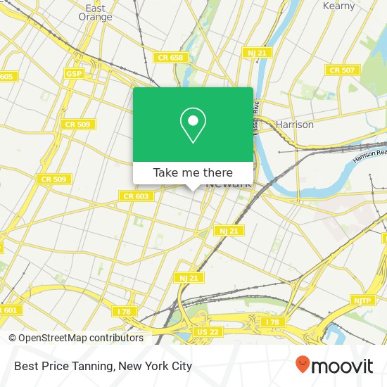 Best Price Tanning map