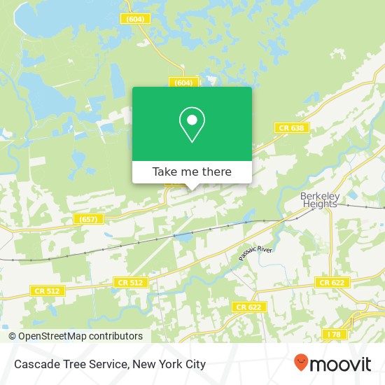 Cascade Tree Service map