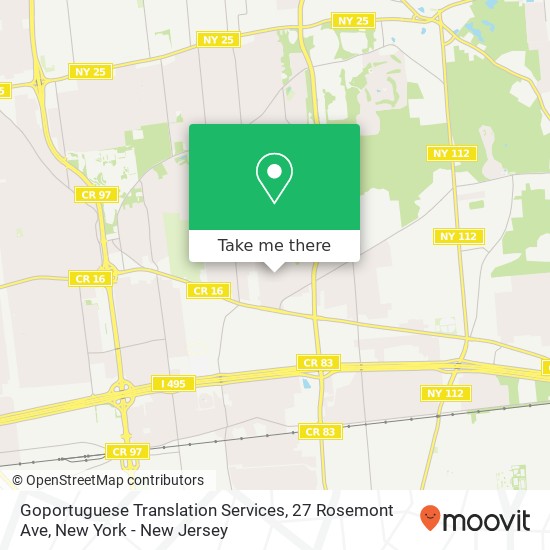 Goportuguese Translation Services, 27 Rosemont Ave map