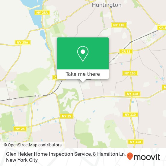 Mapa de Glen Helder Home Inspection Service, 8 Hamilton Ln