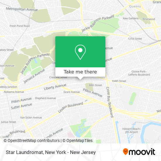 Star Laundromat map