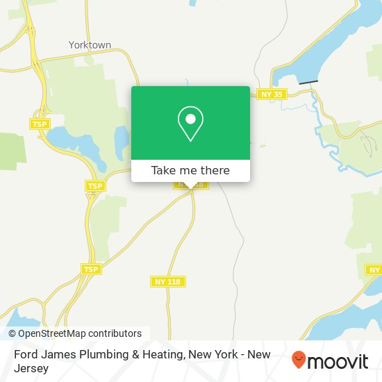 Ford James Plumbing & Heating map