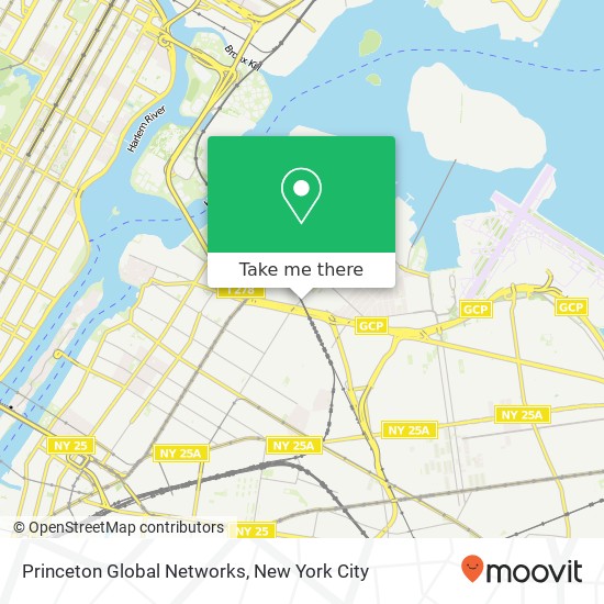 Mapa de Princeton Global Networks