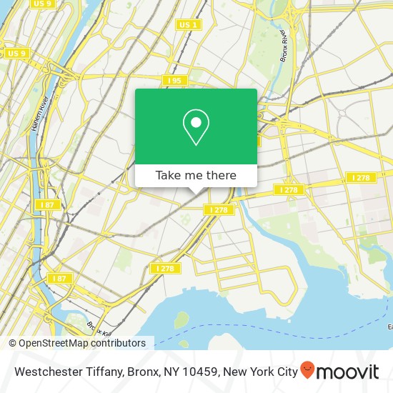 Westchester Tiffany, Bronx, NY 10459 map