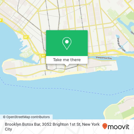Brooklyn Botox Bar, 3052 Brighton 1st St map