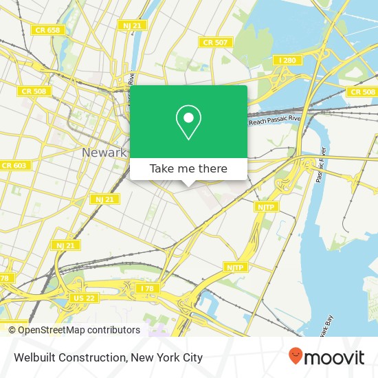 Welbuilt Construction map