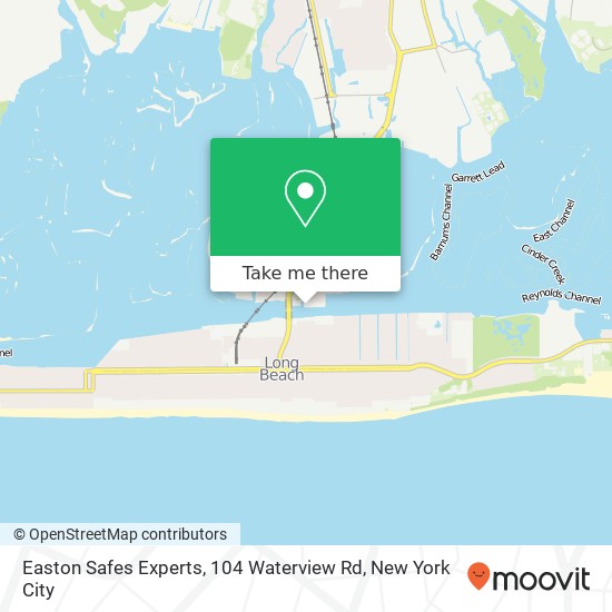 Easton Safes Experts, 104 Waterview Rd map
