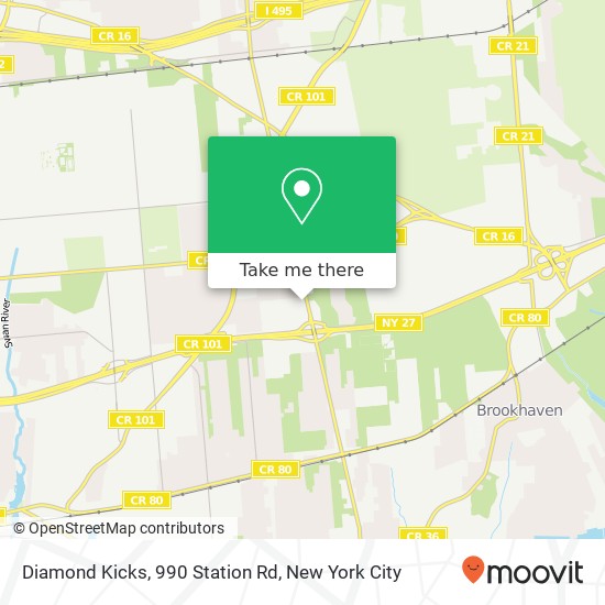 Diamond Kicks, 990 Station Rd map