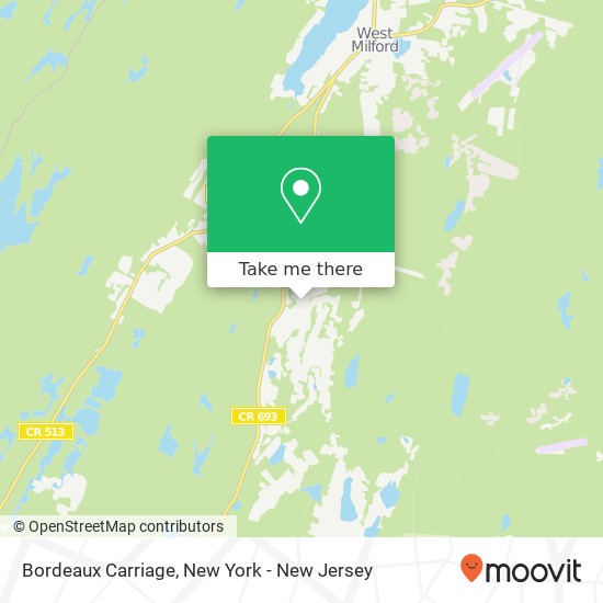 Bordeaux Carriage, West Milford, NJ 07480 map