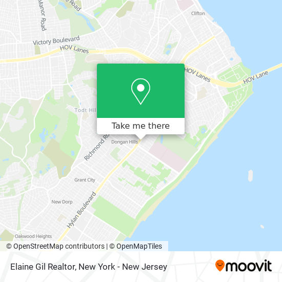 Elaine Gil Realtor map