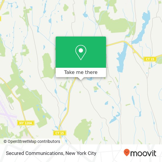 Secured Communications map