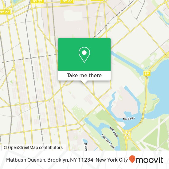 Flatbush Quentin, Brooklyn, NY 11234 map