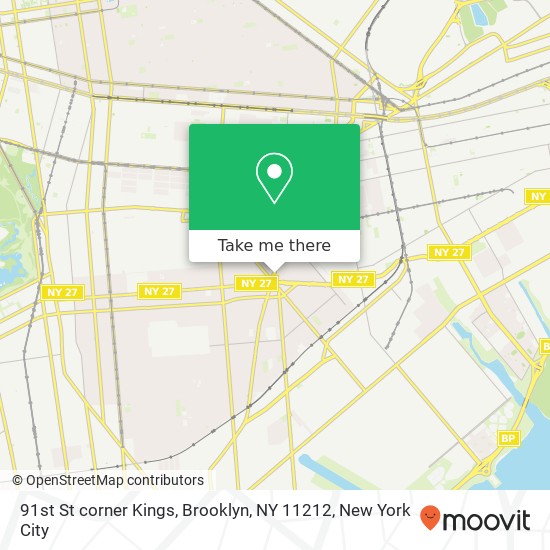 91st St corner Kings, Brooklyn, NY 11212 map