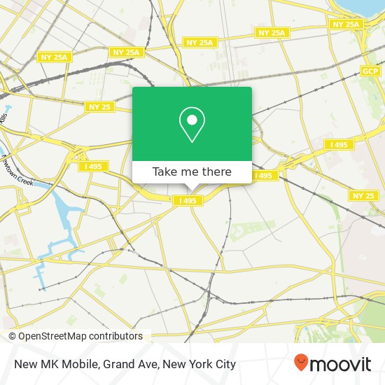 Mapa de New MK Mobile, Grand Ave