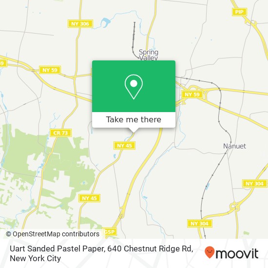 Uart Sanded Pastel Paper, 640 Chestnut Ridge Rd map